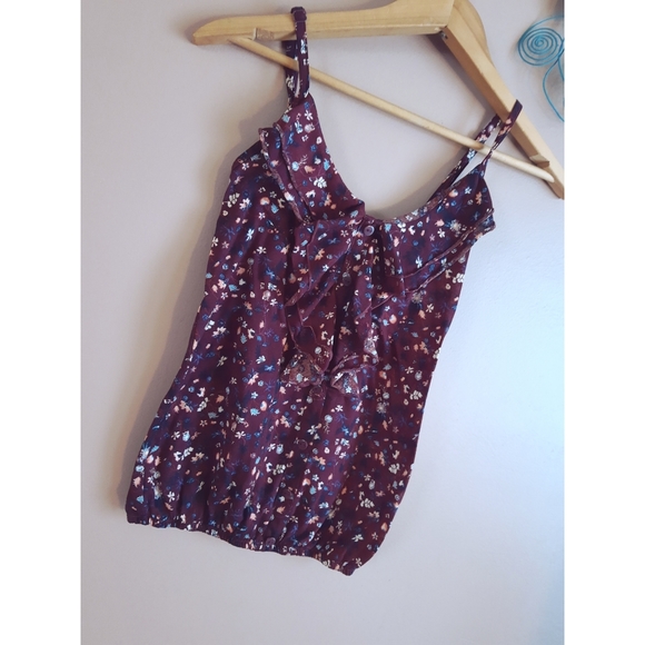 Ardene | Floral Ruffle Tank - Picture 1 of 2